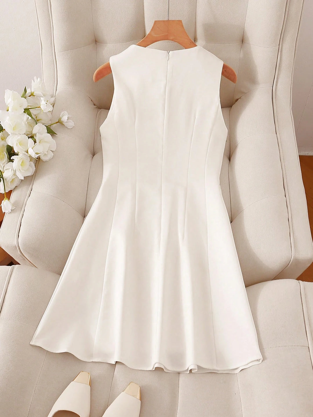 SHEIN mini ruha, fehér