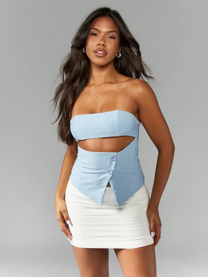 Top SHEIN, albastru