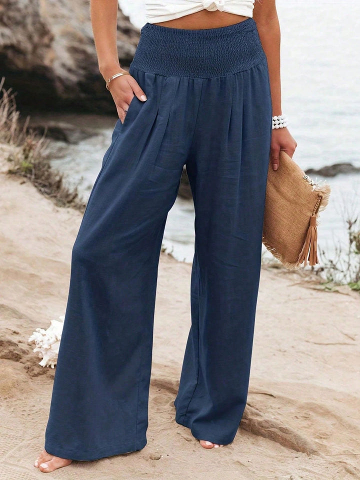 Pantaloni SHEIN, albastru