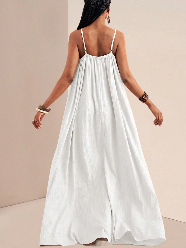 Rochie maxi SHEIN, alb