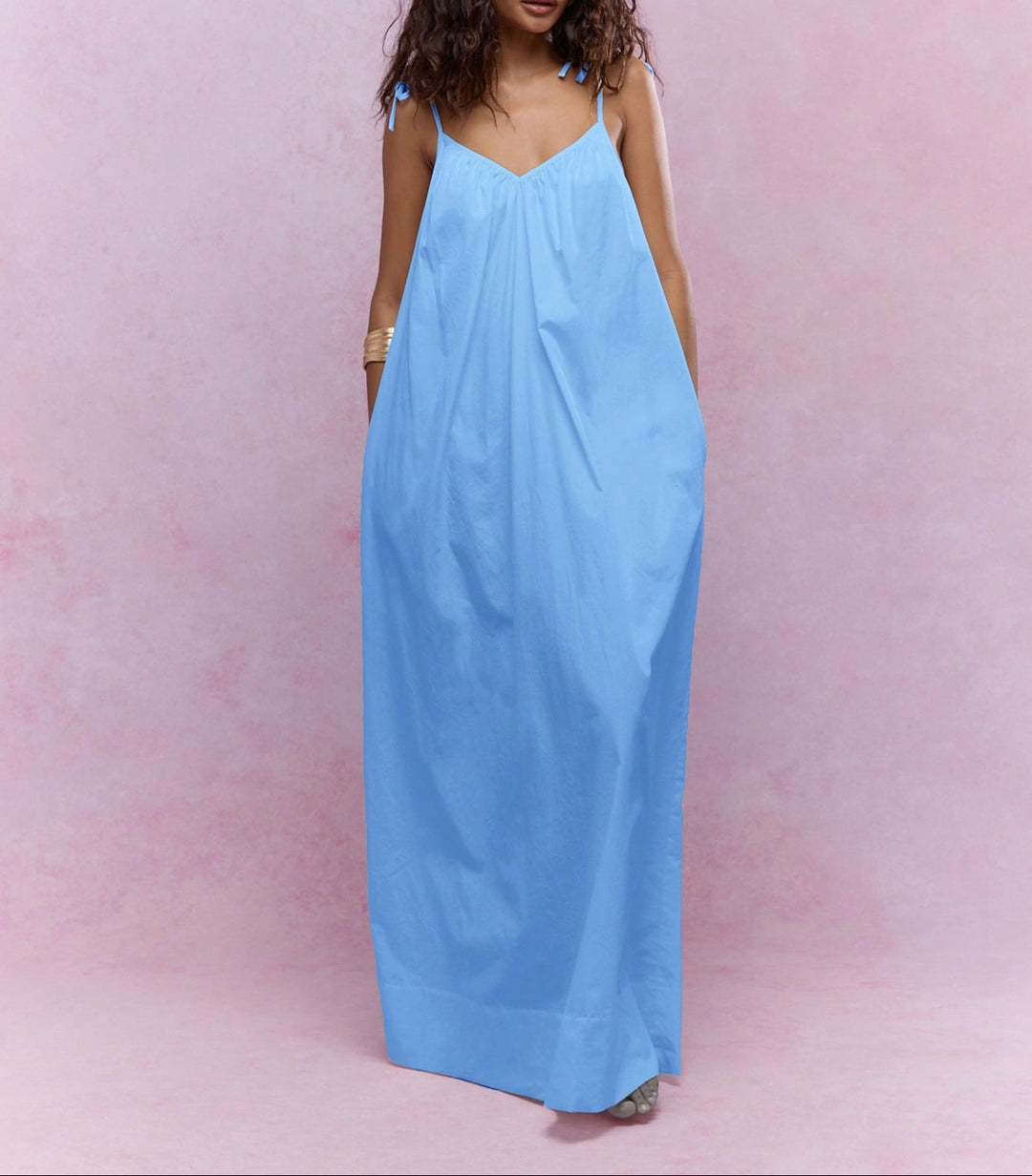 Rochie maxi SHEIN, albastru