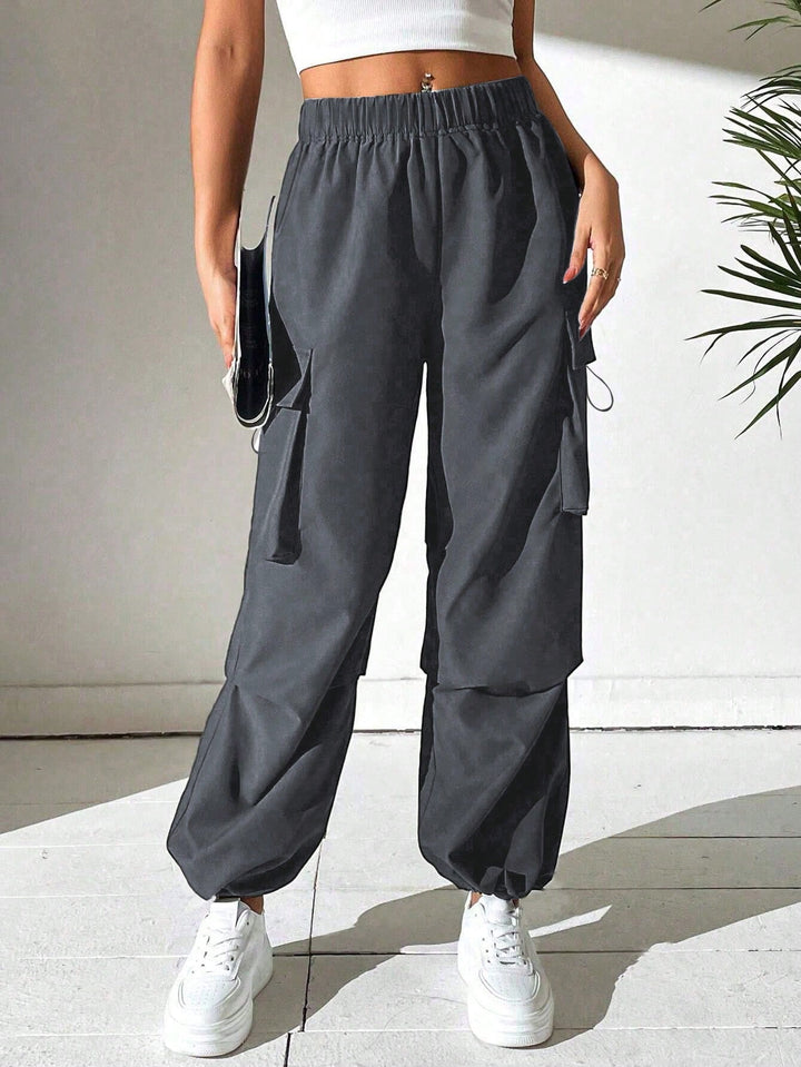 Pantaloni SHEIN, gri