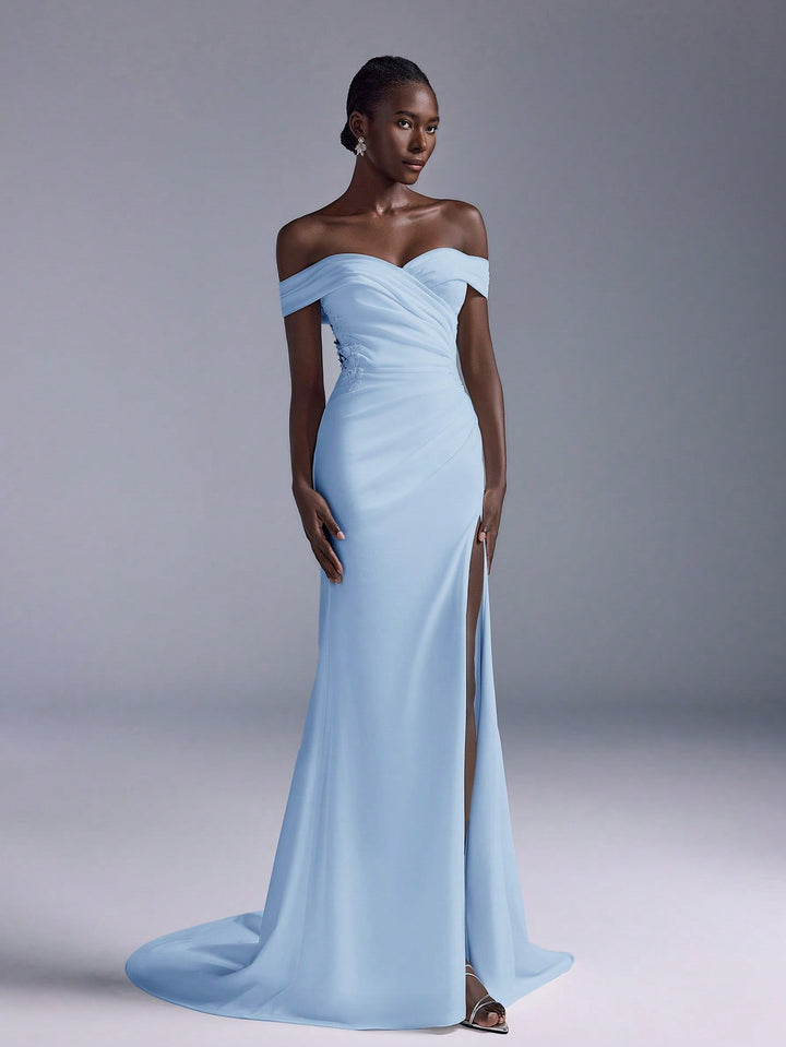 Rochie de ocazie SHEIN, albastru