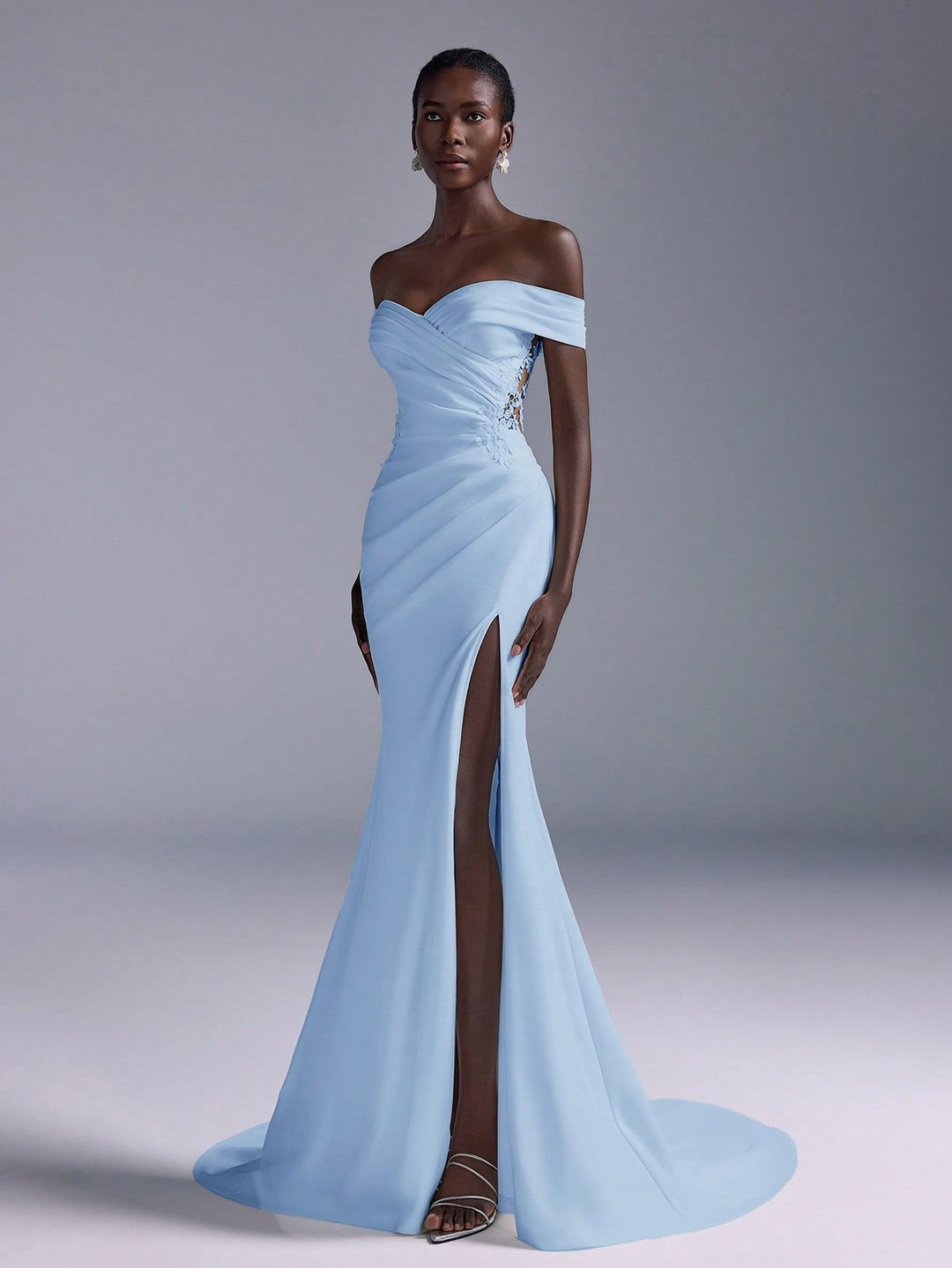 Rochie de ocazie SHEIN, albastru