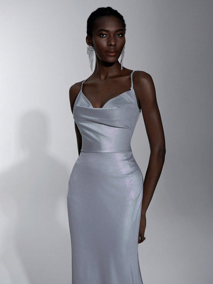 Rochie SHEIN, argintiu