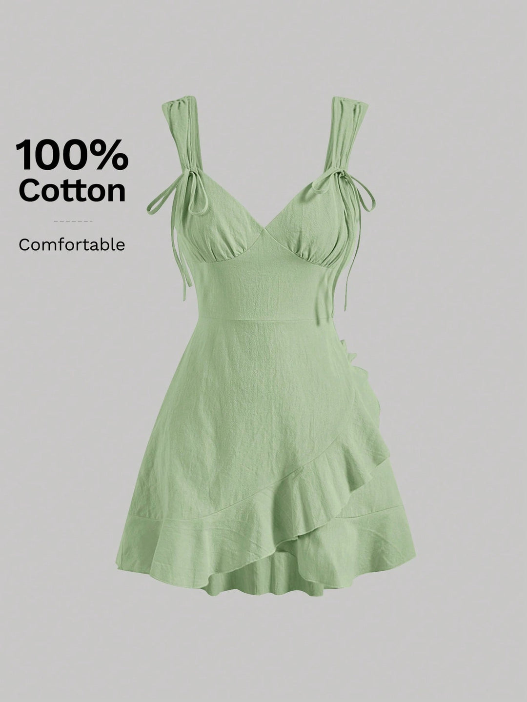 Rochie mini SHEIN, verde