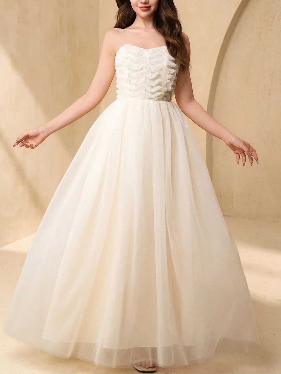 Rochie SHEIN, bej