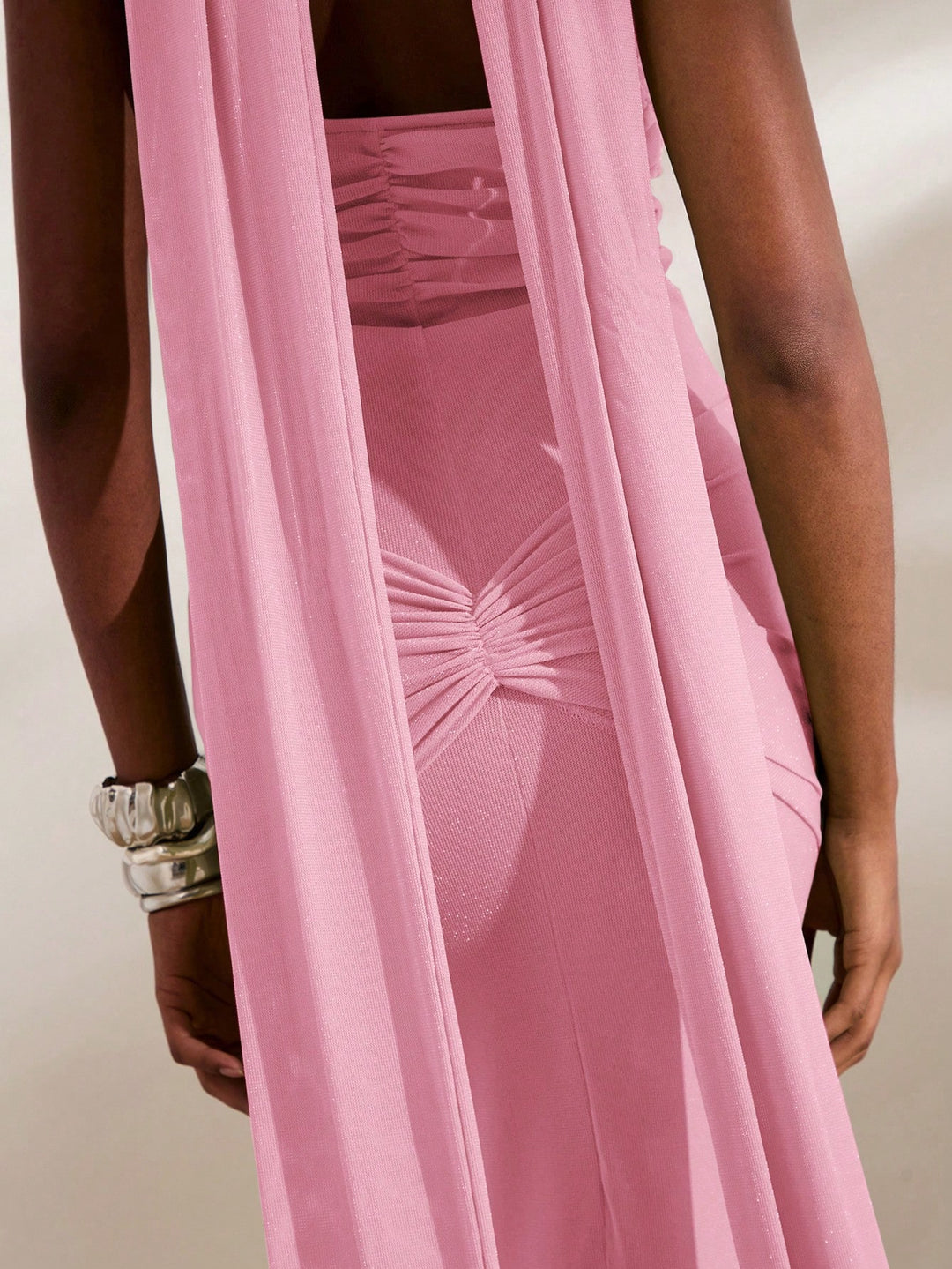 Rochie maxi SHEIN, roz