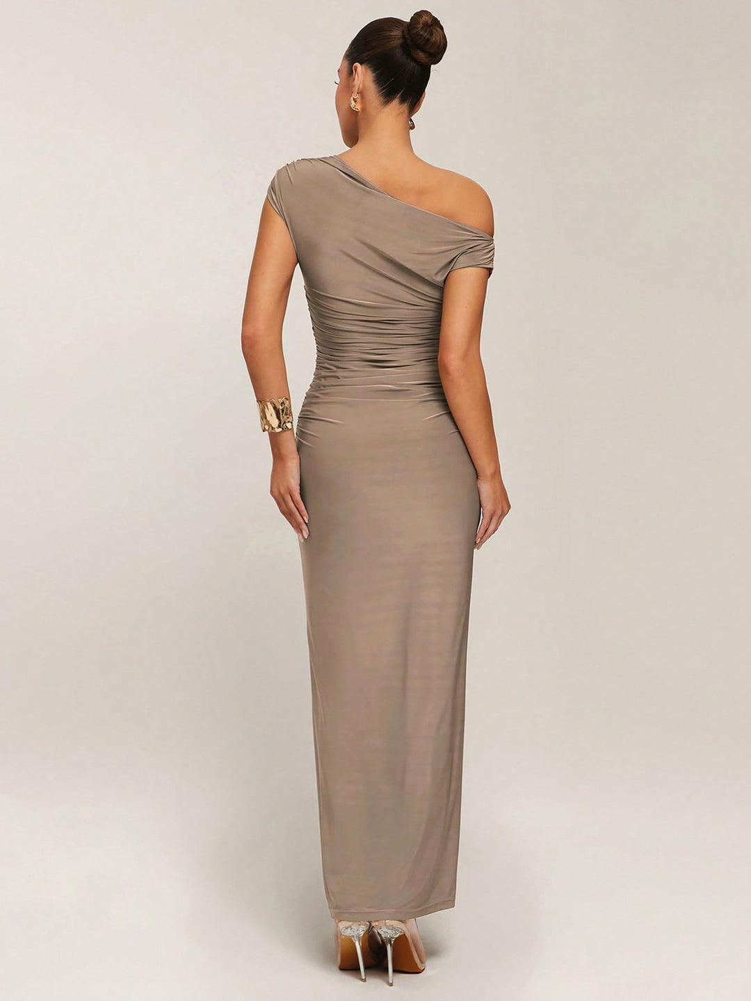 SHEIN maxi ruha, bézs