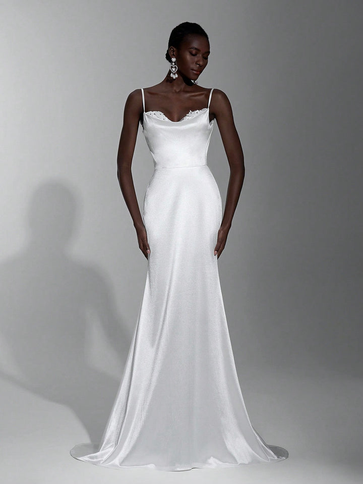 Rochie de mireasă SHEIN, alb