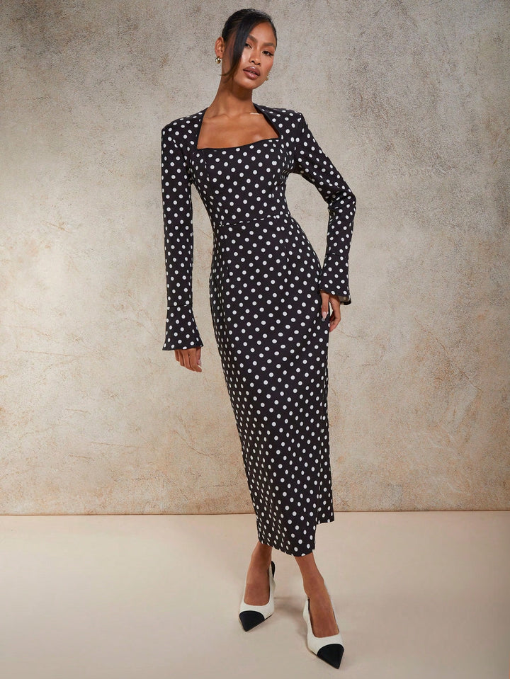 Rochie maxi SHEIN, negru
