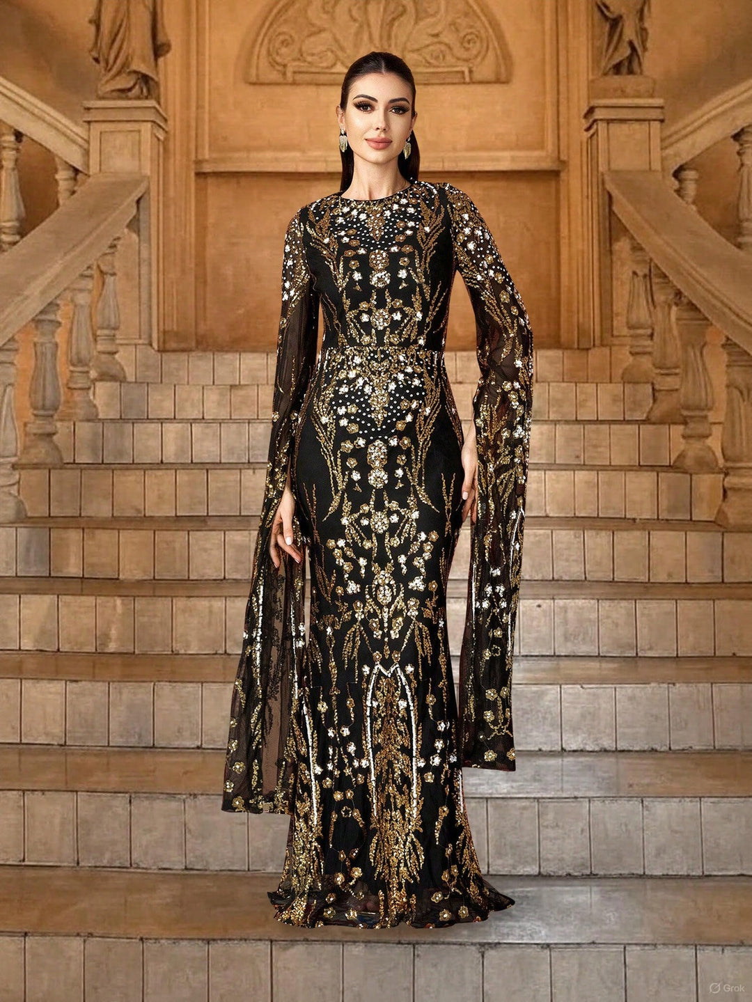 Rochie de ocazie SHEIN, mix culori