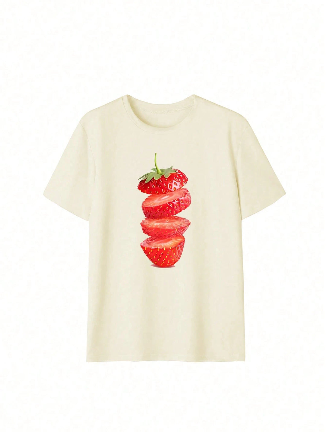 Tricou SHIEN, crem