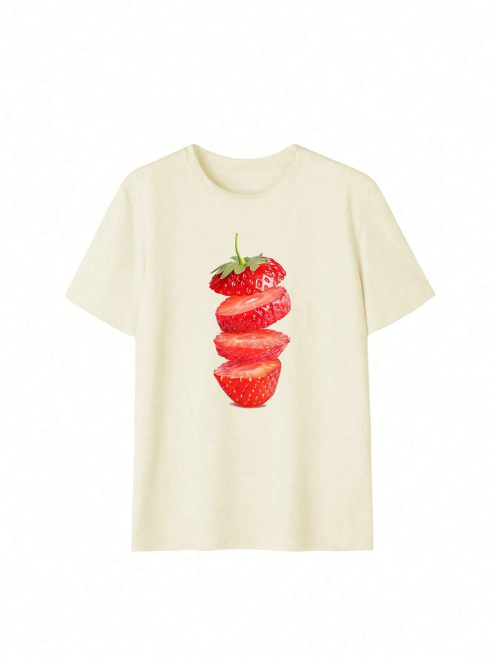 Tricou SHIEN, crem