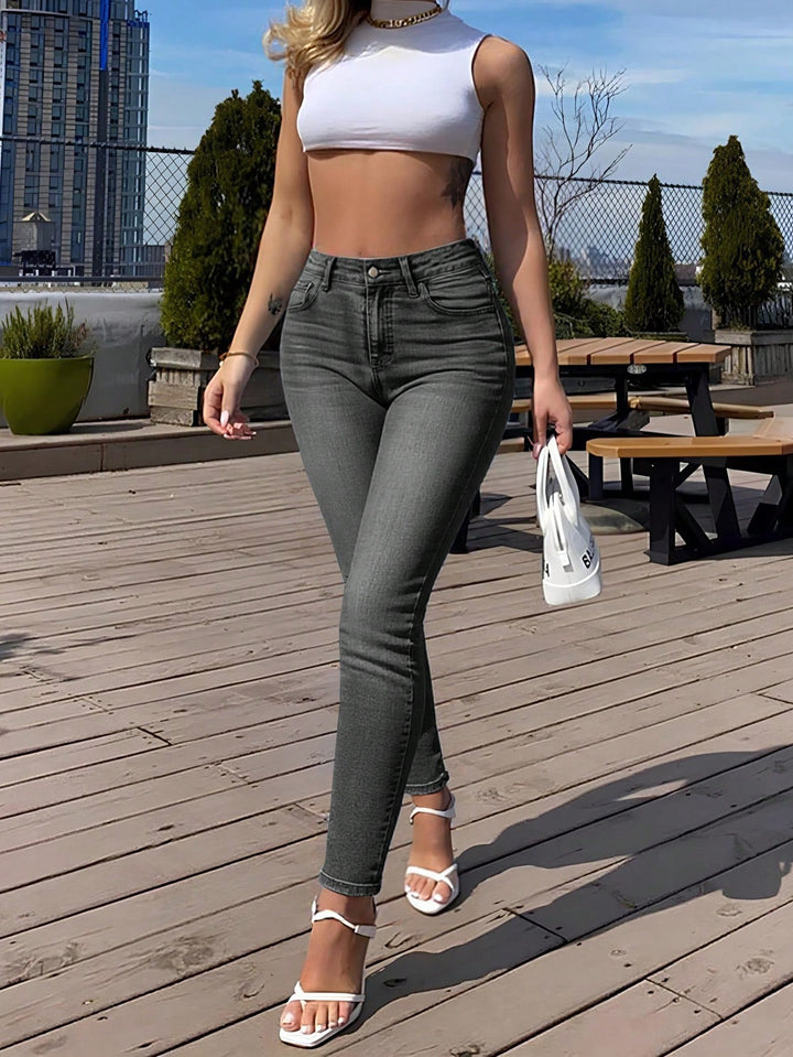 Jeans SHEIN, gri