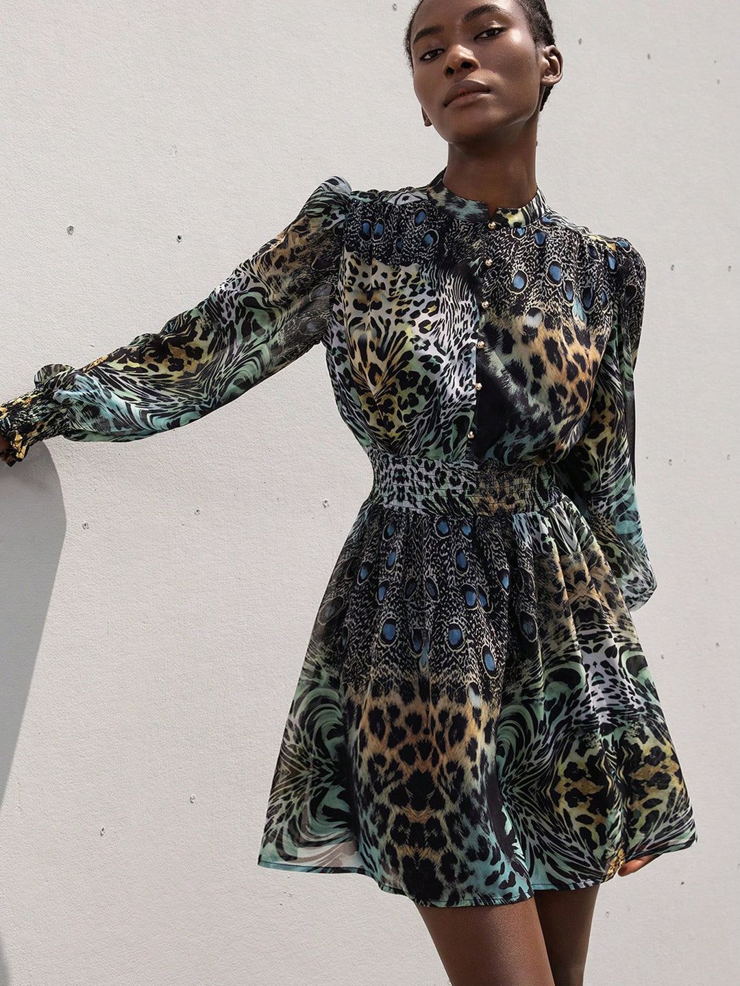 Rochie scurtă SHEIN, mix culori