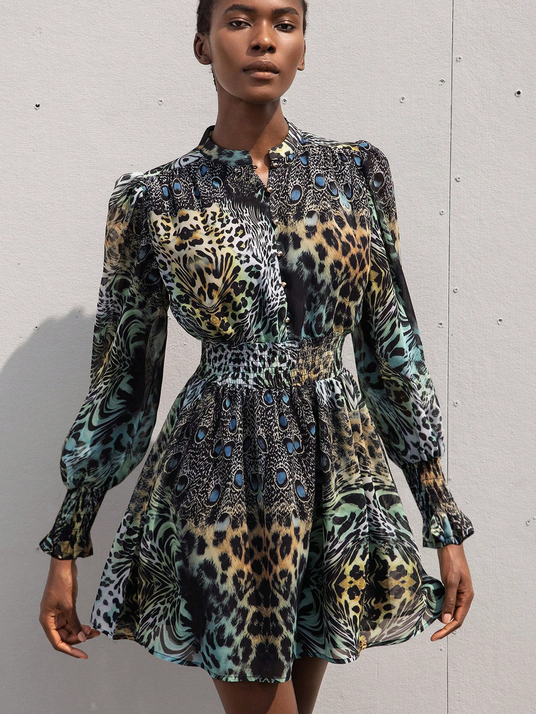 Rochie scurtă SHEIN, mix culori