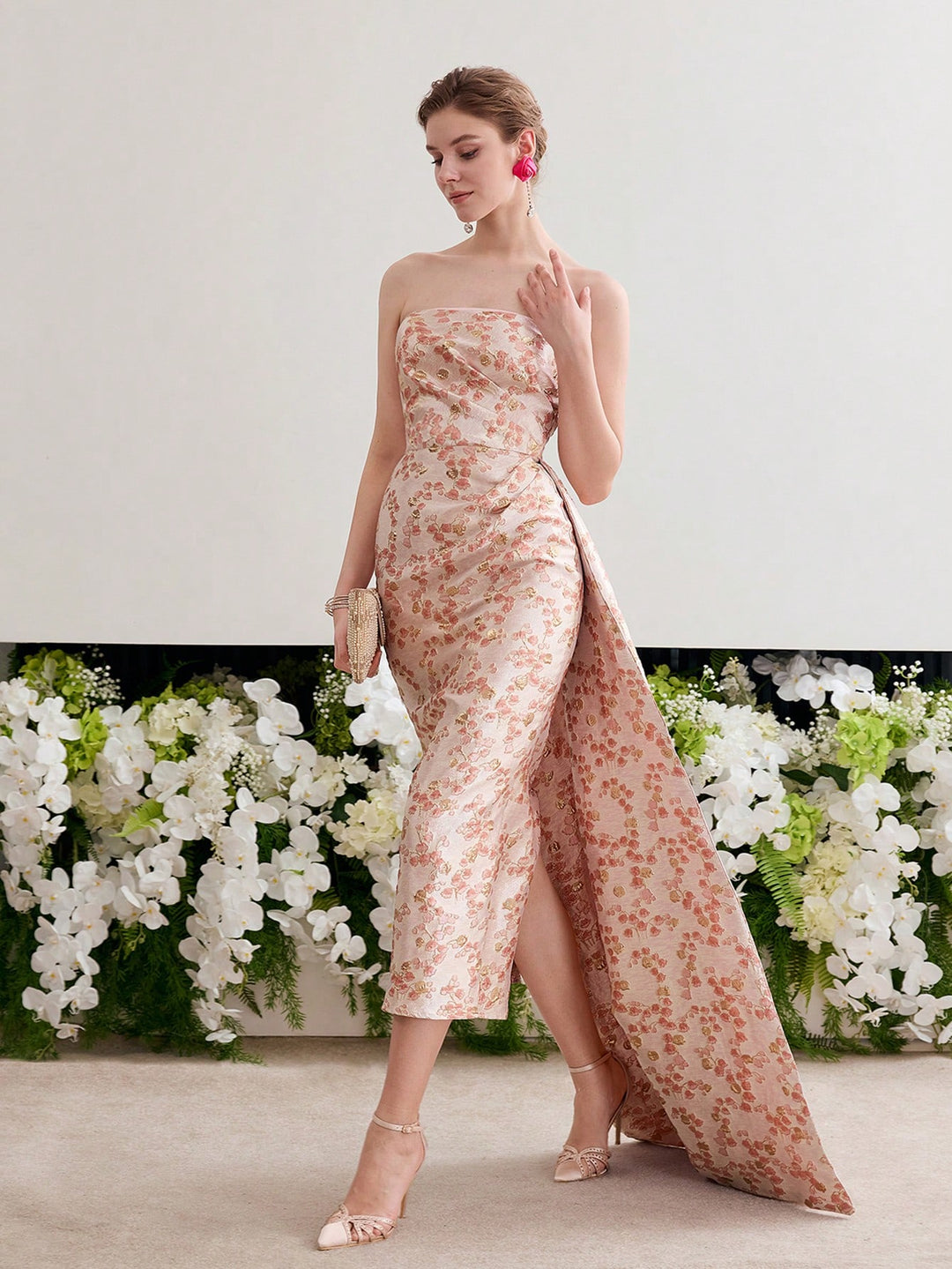 Rochie SHEIN, portocaliu