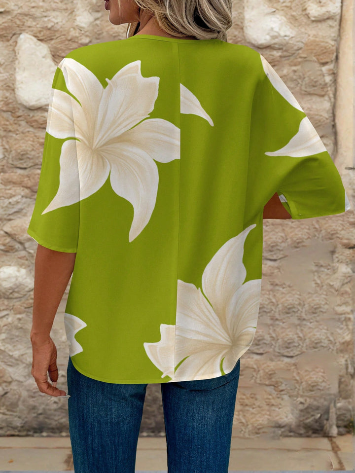 Bluza casual SHEIN, mix culori