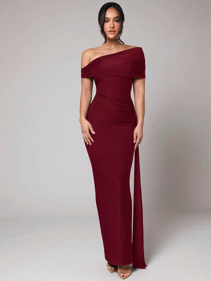 Rochie maxi SHEIN, vișiniu