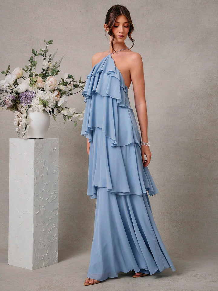 Rochie maxi SHEIN, albastru