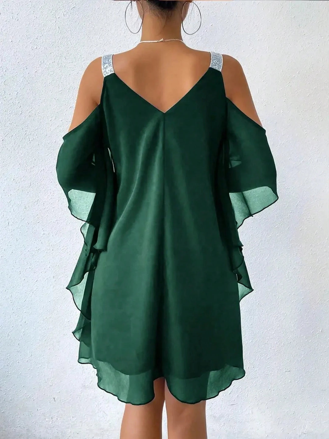 Rochie mini SHEIN, verde