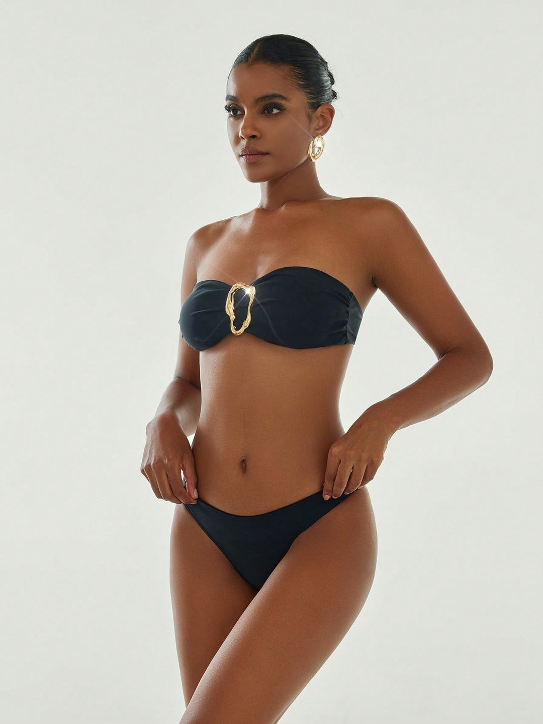 Set bikini SHEIN, negru