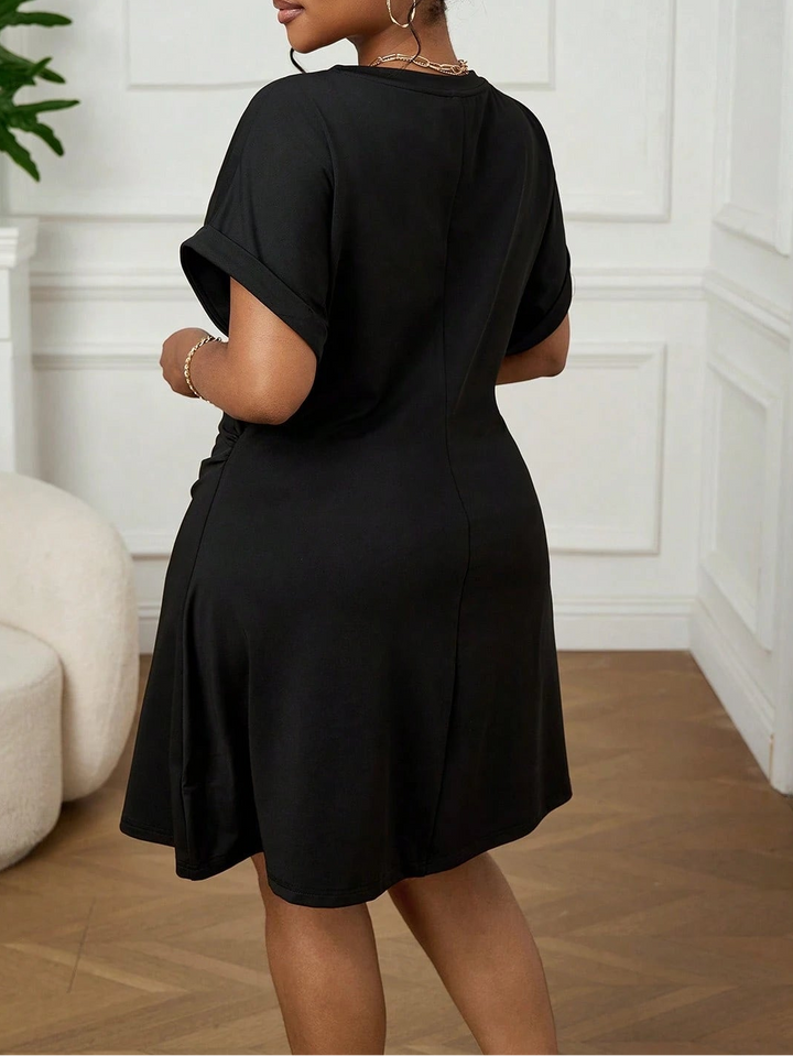 SHEIN mini ruha, fekete