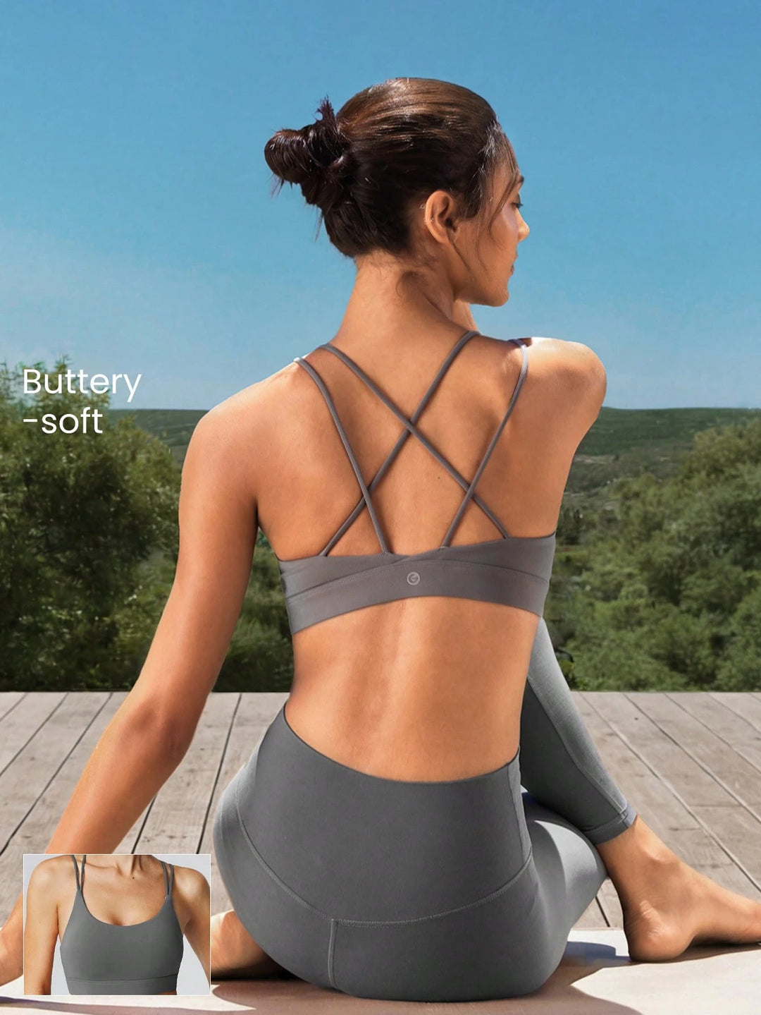 SHEIN bandeau, szürke