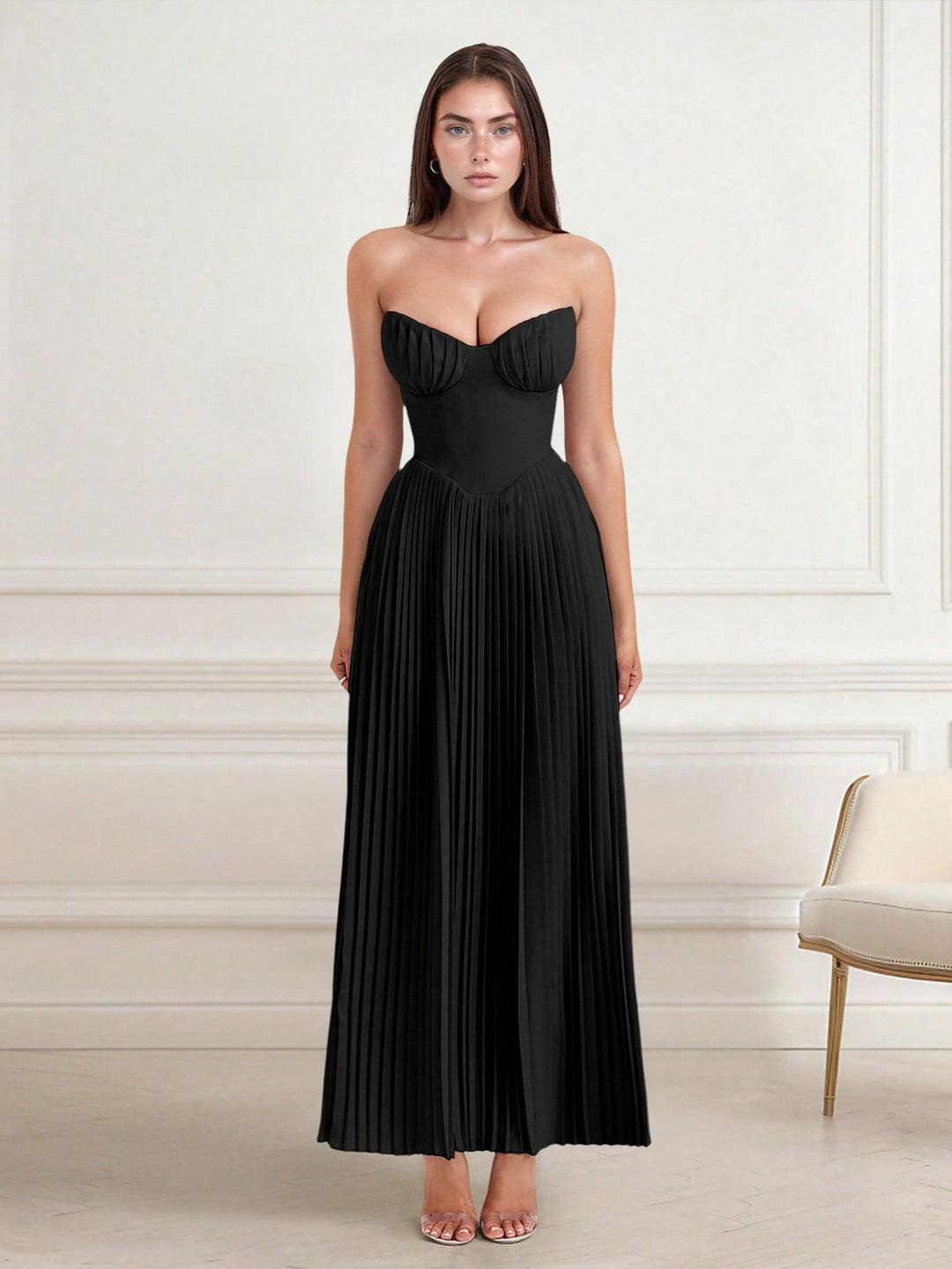 Rochie de ocazie SHEIN, negru