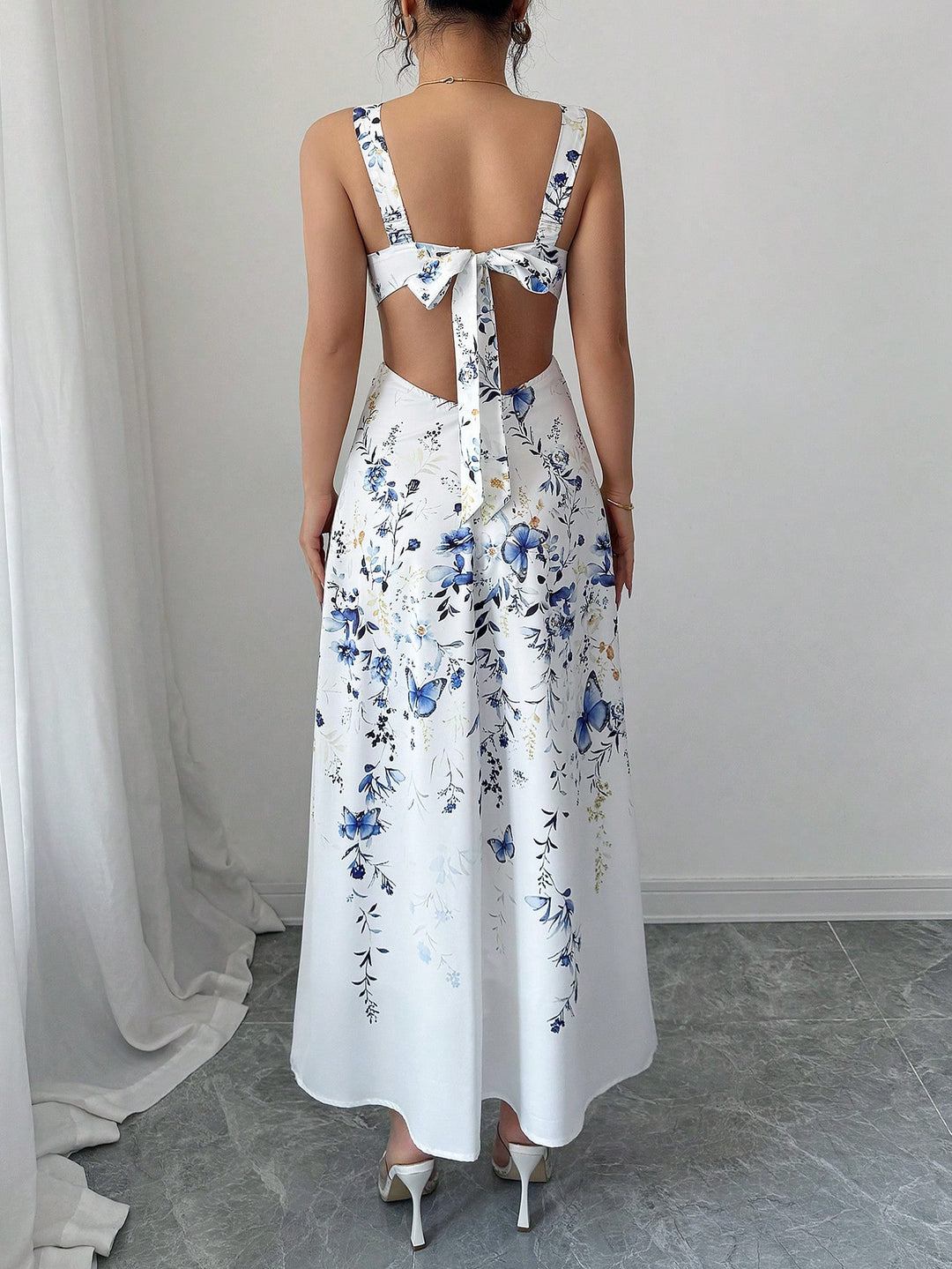 Rochie maxi SHEIN, mix culori