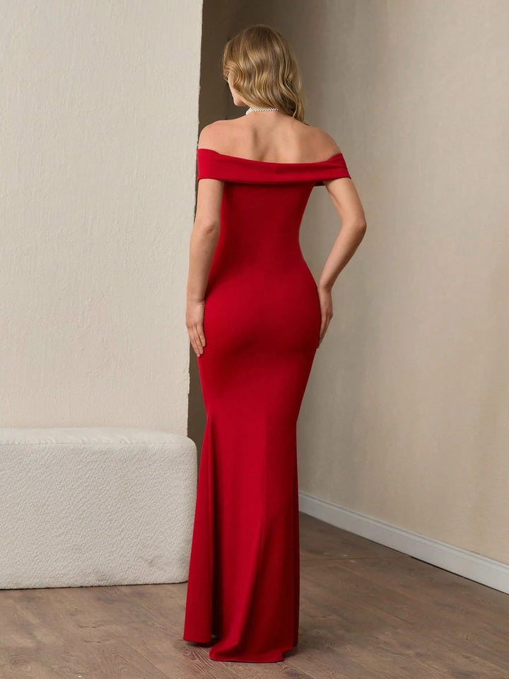 Rochie maxi SHEIN, roșu