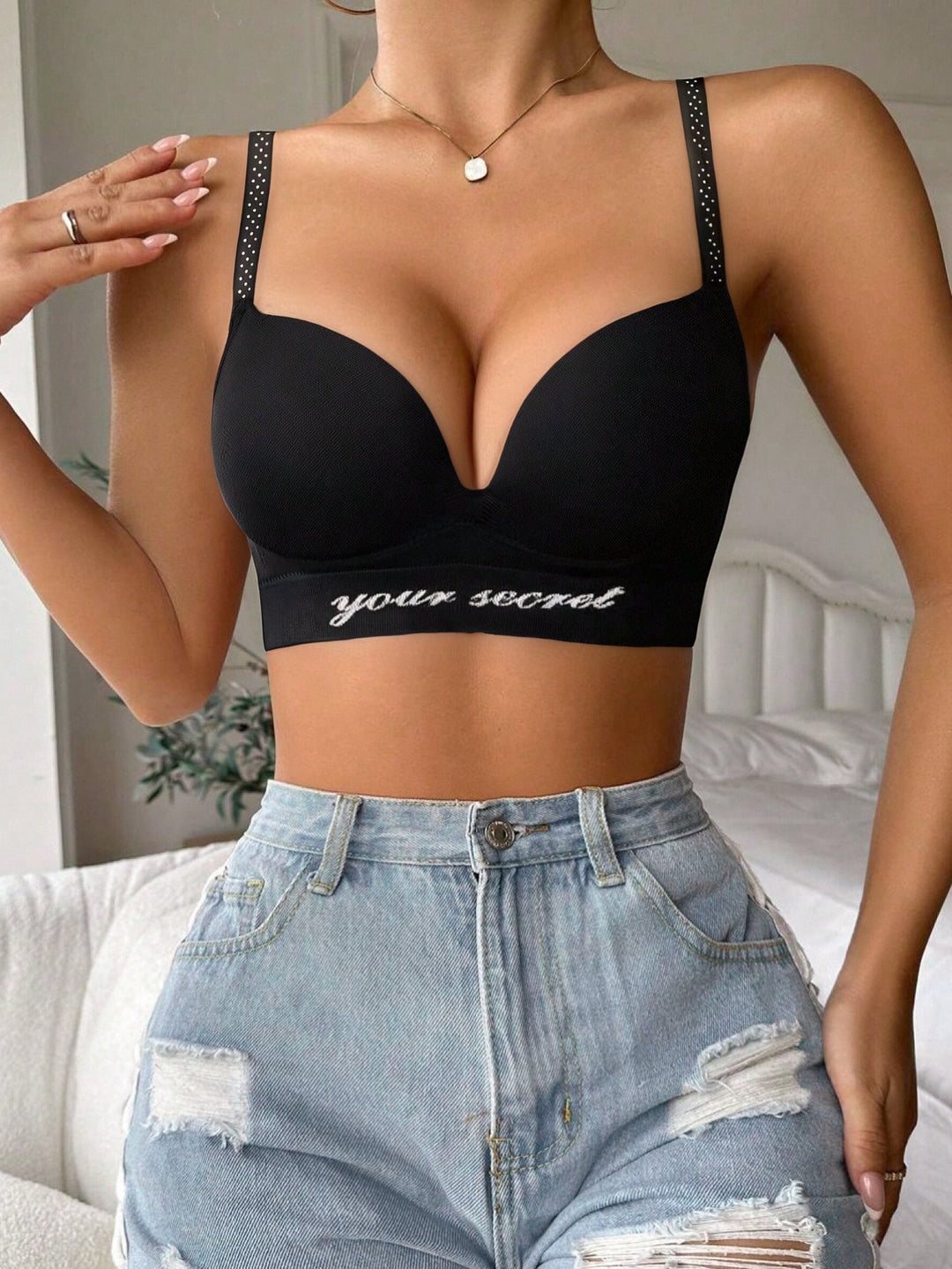 Sutien SHEIN, negru