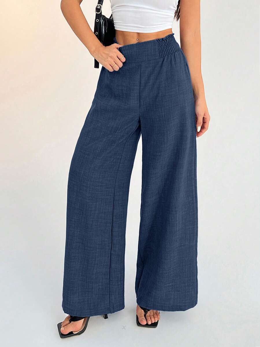 Pantaloni SHEIN, albastru