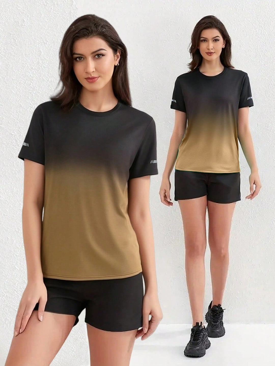 Tricou SHEIN, kaki