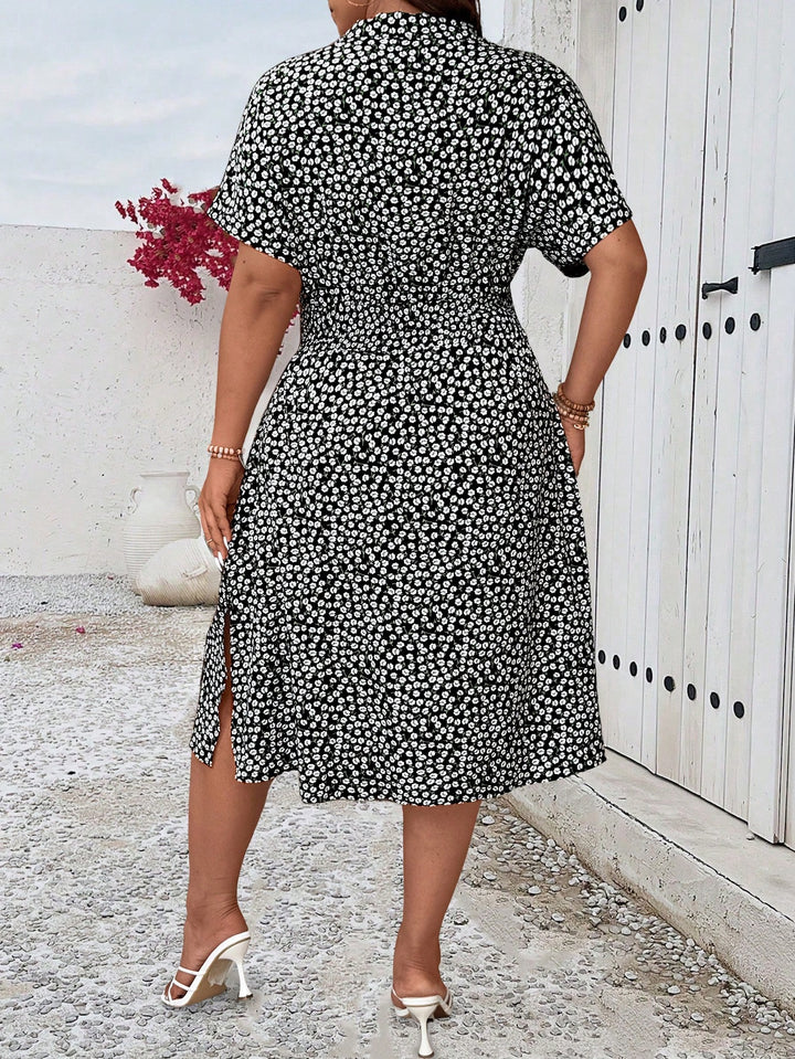 Rochie midi SHEIN, mix culori