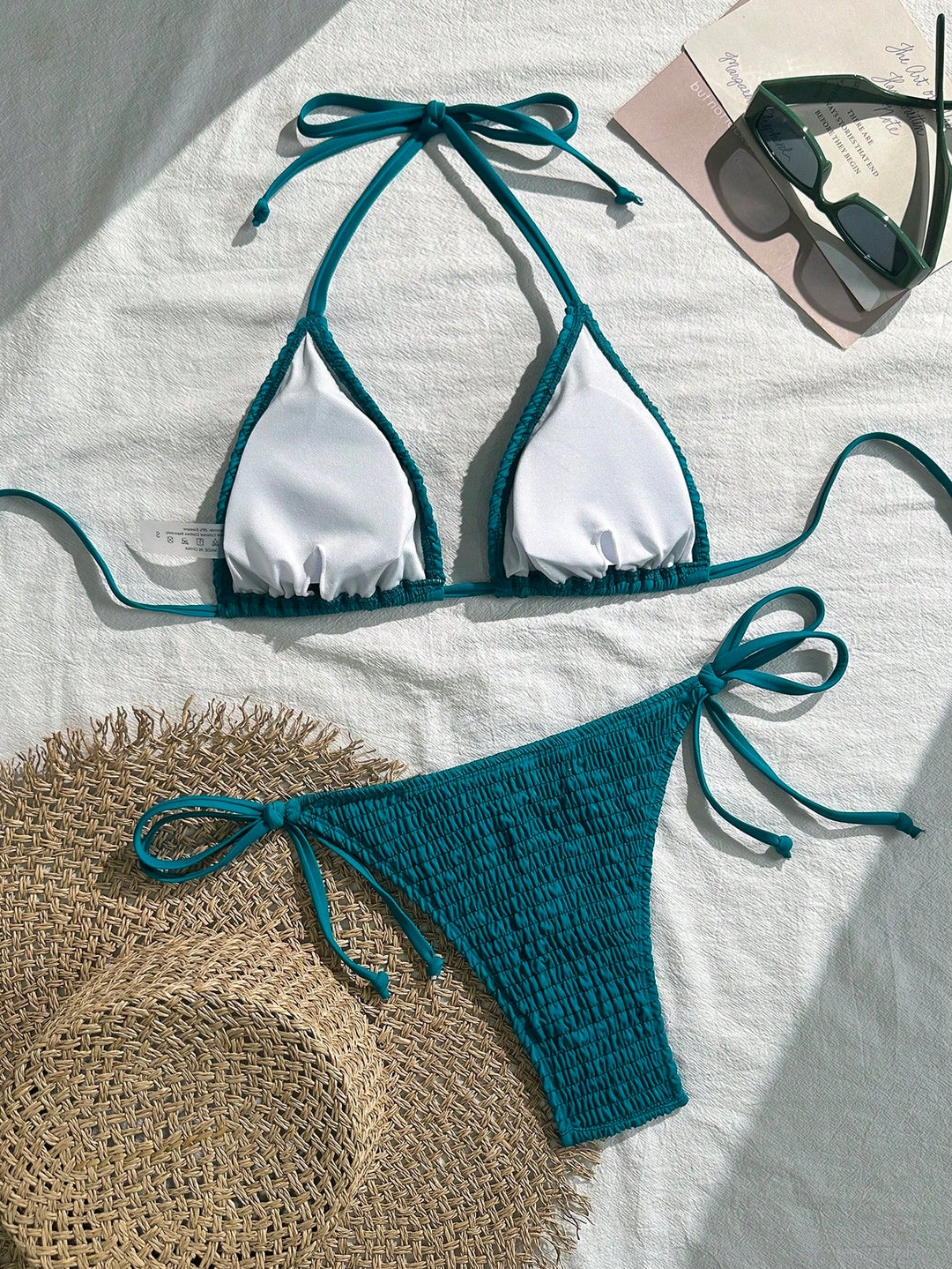 Set bikini SHEIN, albastru