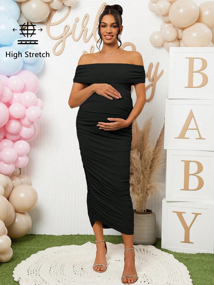 Rochie maxi SHEIN, negru