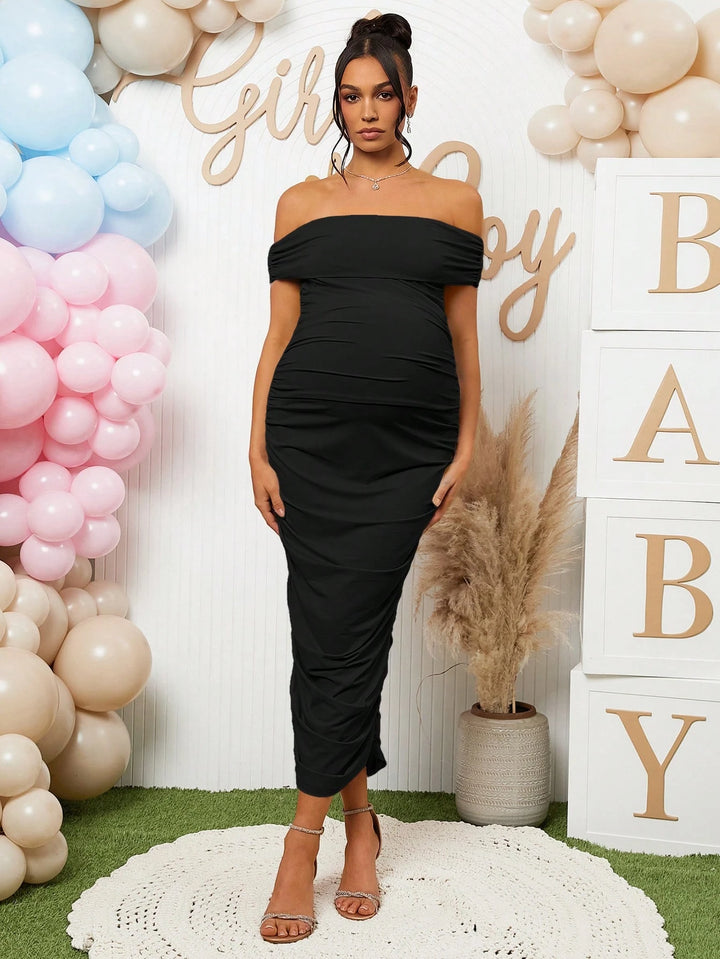 Rochie maxi SHEIN, negru