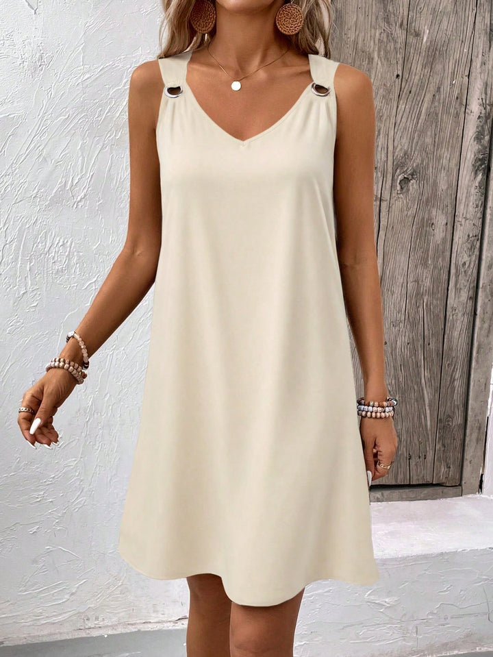 Rochie mini SHEIN, bej
