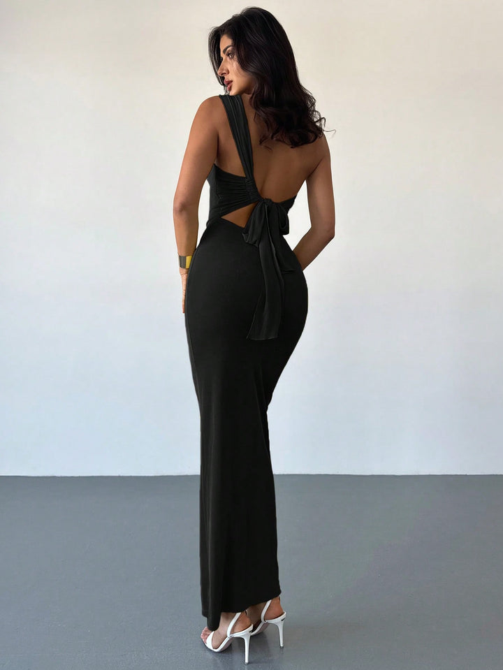 Rochie maxi SHEIN, negru