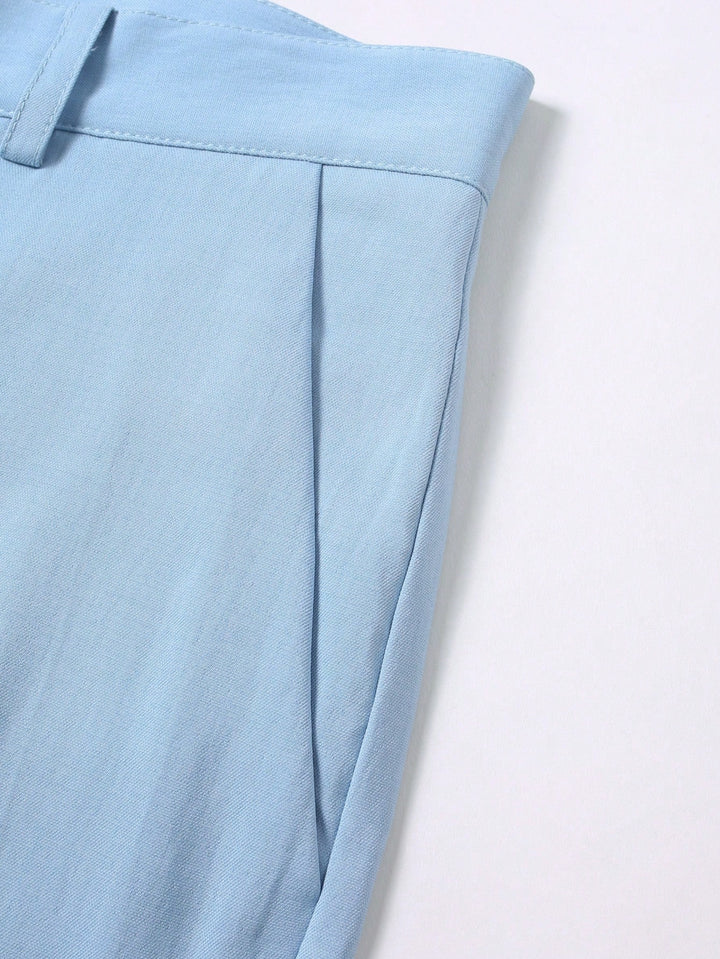 Pantaloni SHEIN, albastru