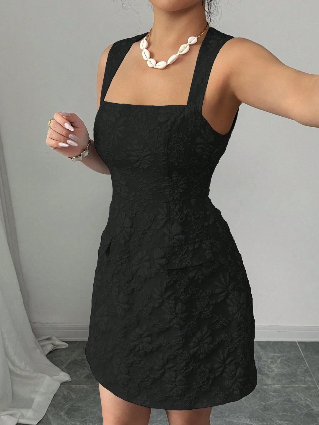 Rochie mini SHEIN, negru