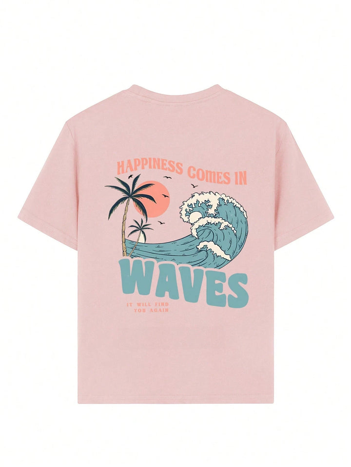 Tricou SHEIN, roz