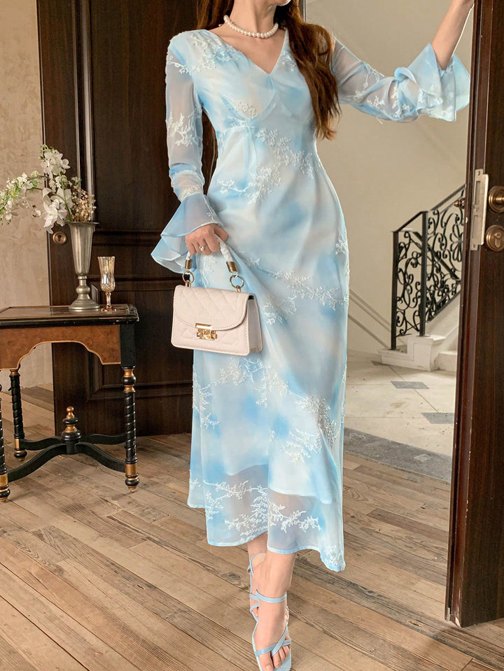 SHEIN Maxi Dress, Blue