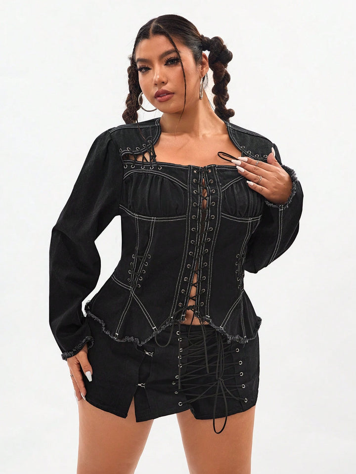 Jachetă SHEIN, negru