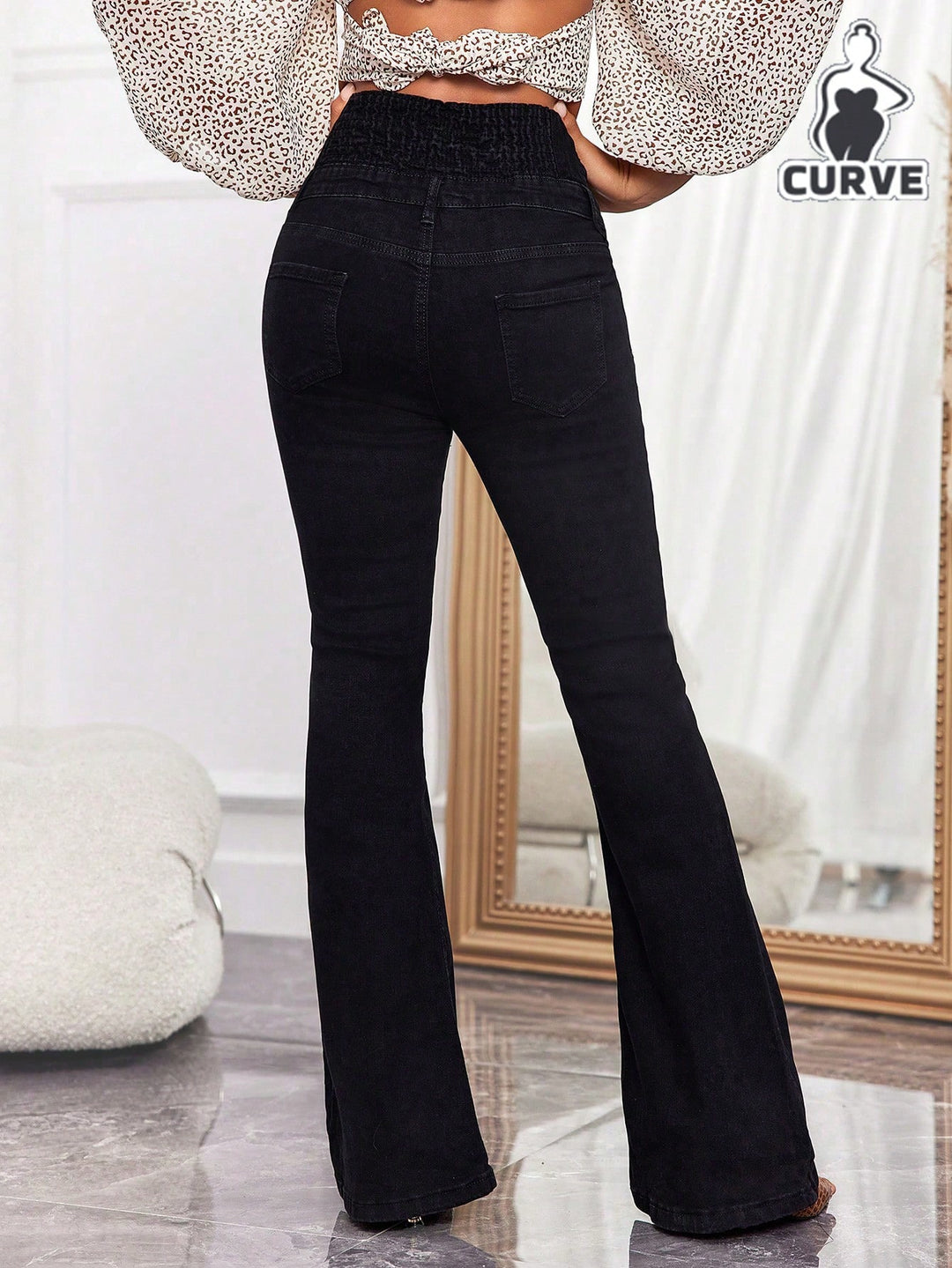 Jeans SHEIN, negru