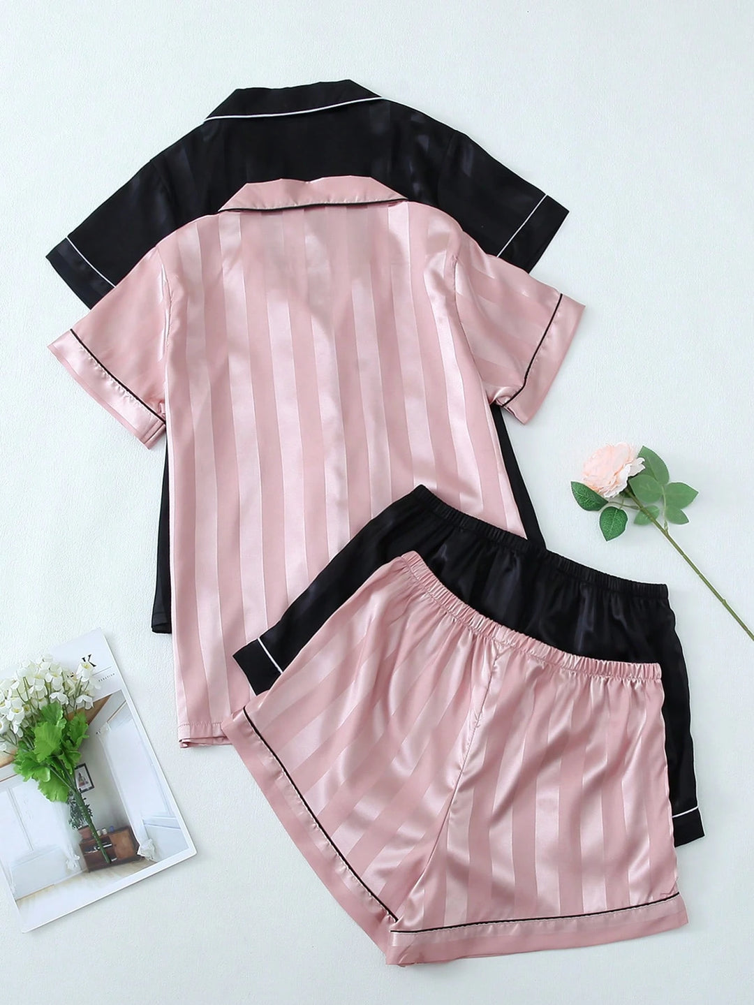 Set compleuri pijamale SHEIN, mix culori