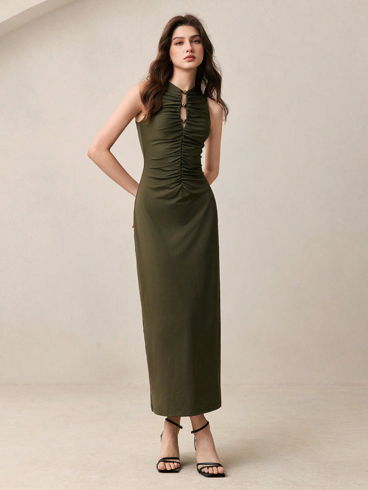 Rochie scurtă SHEIN, verde