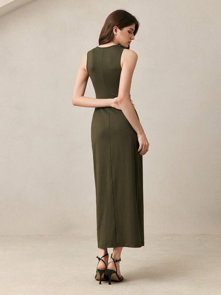 Rochie scurtă SHEIN, verde